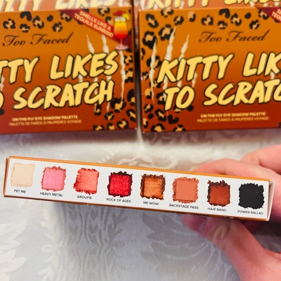 Too Faced Kitty Likes To Scratch Eye Shadow Palette NWB ONE BOX!! - Picture 4 of 6